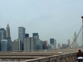 WTC site 2002 from Brooklyn Bridge